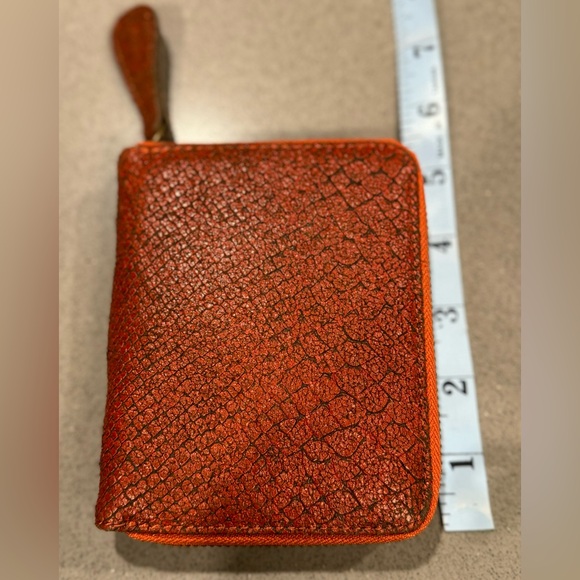 Liebeskind Berlin Zip Wallet in Atlantic Snake Leather - Picture 1 of 5